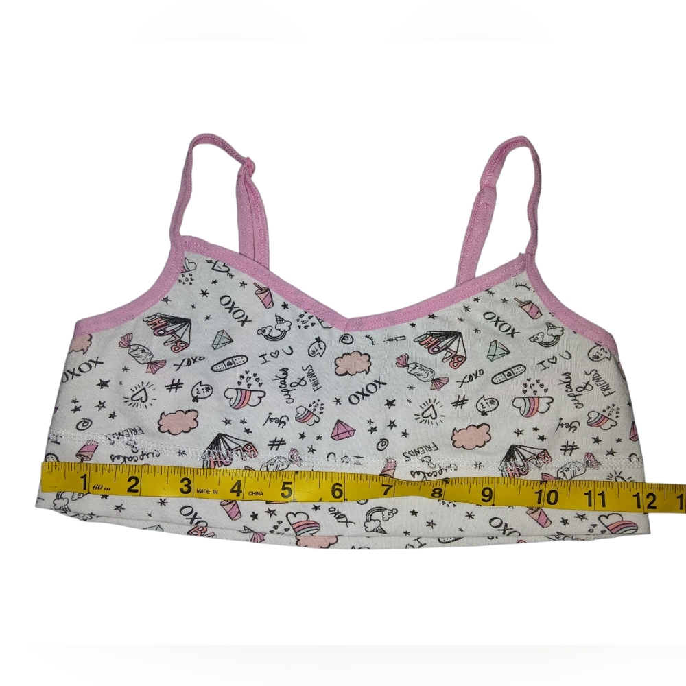 XOXO Girls Teens Printed Bralette Bundle of 2 - Picture 7 of 10